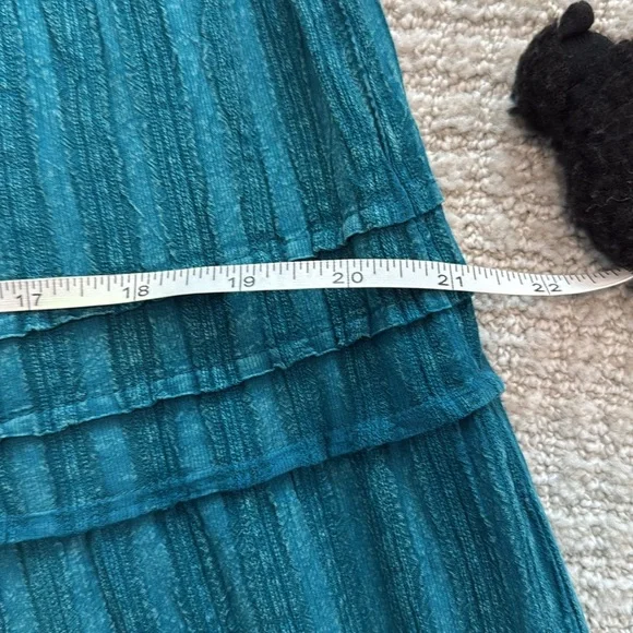 Z Supply Divinity Maxi Dress Teal - Picture 6 of 6